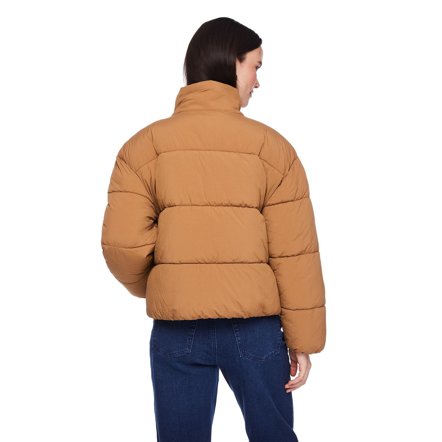 George Women's Short Puffer Jacket, Sizes XS-XXL