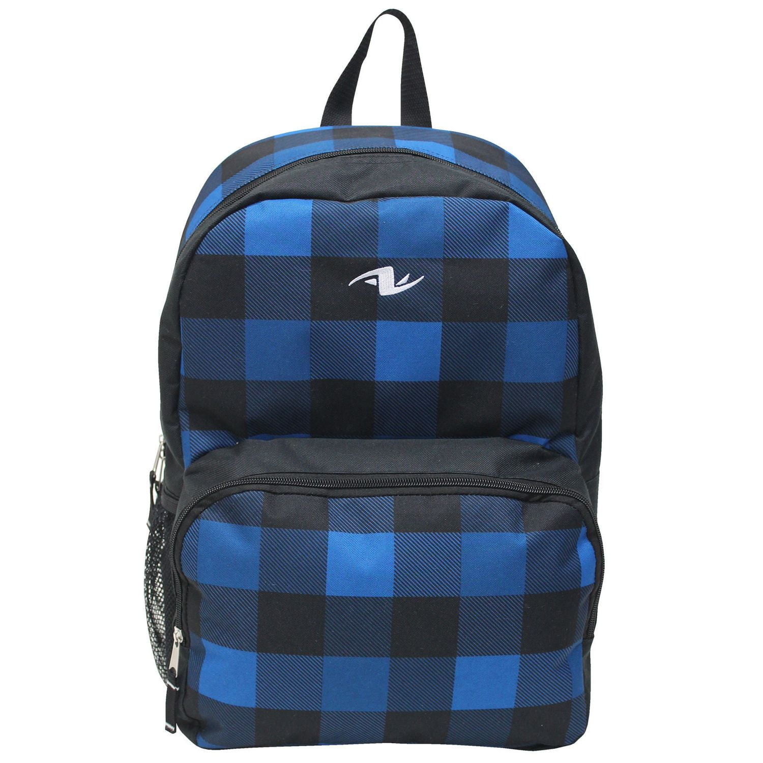 Athletic Works Basic Backpack Blue Plaid Walmart Canada