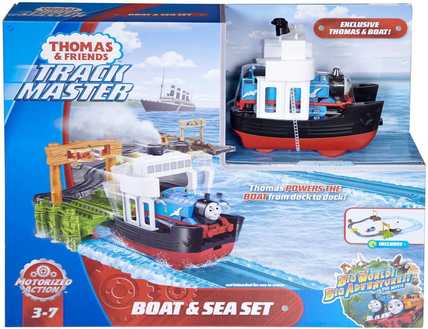 Thomas & friends trackmaster hot sale boat & sea set