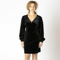 thumbnail image 1 of Devoted mini robe en velours, 1 of 4