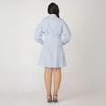 thumbnail image 4 of Devoted long sleeve striped button-up A-line mini dress, 4 of 4