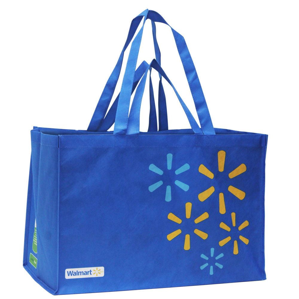 Walmart Large Format Reusable Shopping Bag, 1 Count 