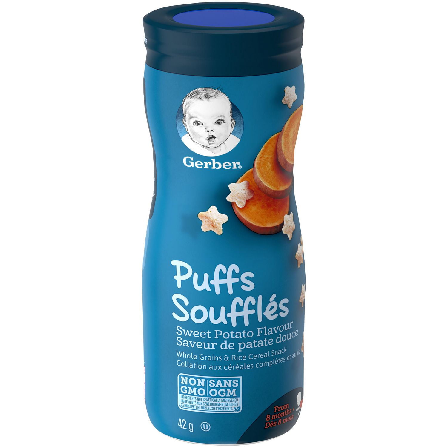 GERBER PUFFS Sweet Potato Baby Snacks, 42 g 