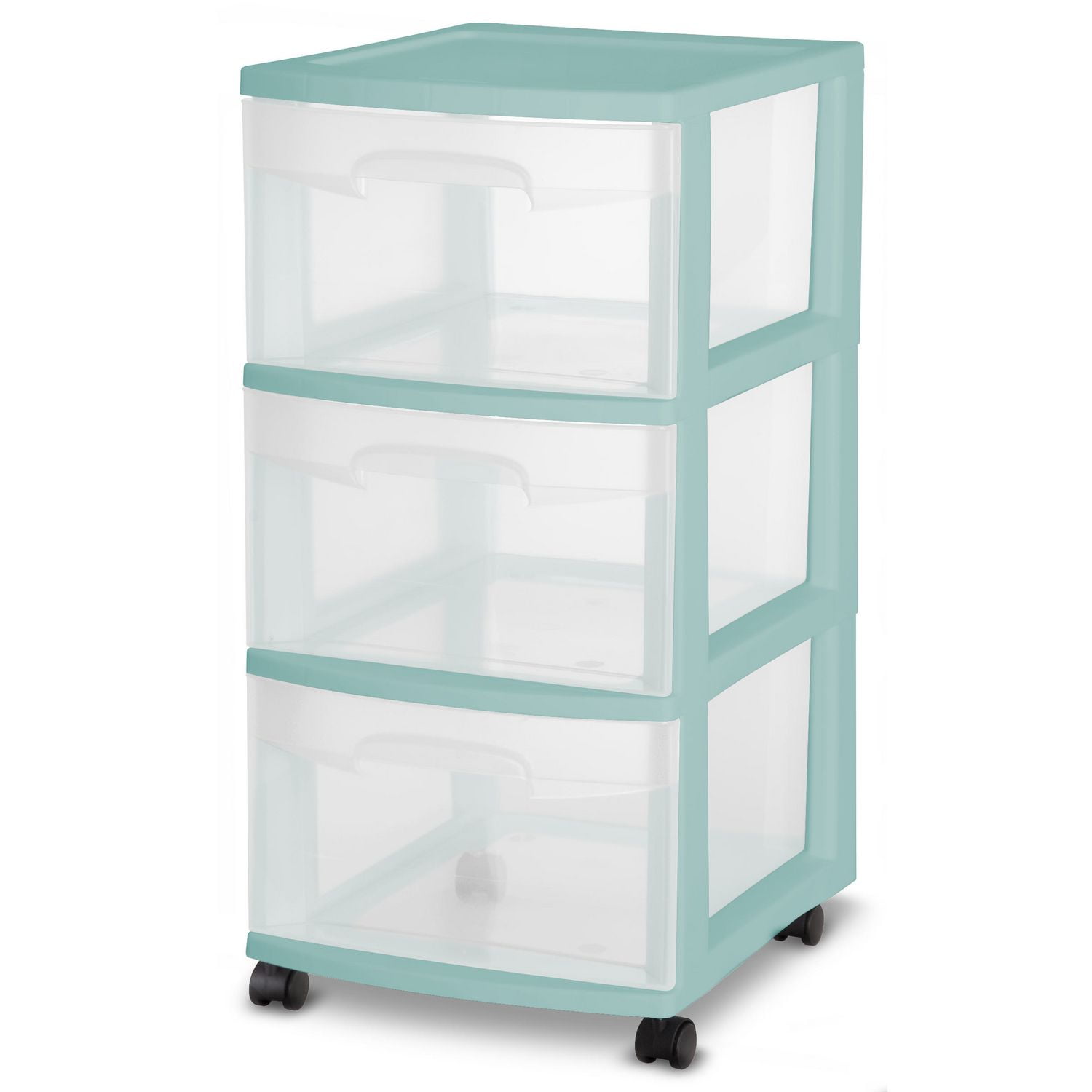 Sterilite 3 Drawer Cart Teal Walmart Canada