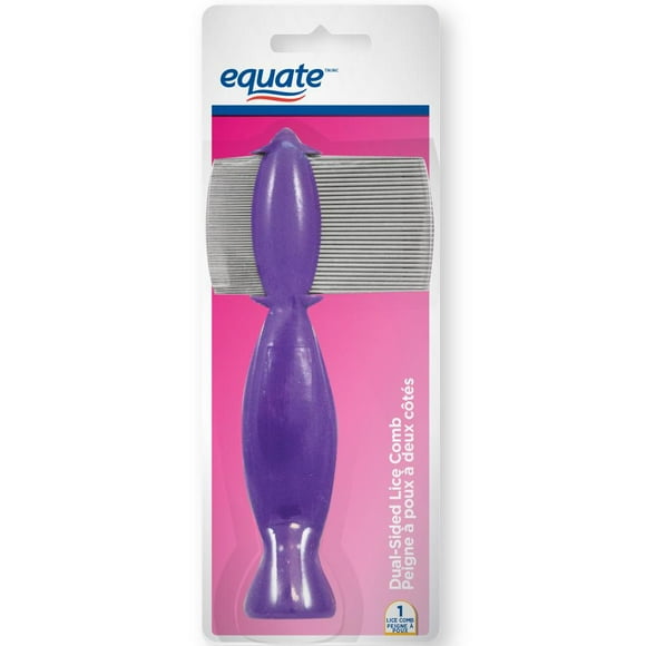 Equate Dual-Sided Lice Comb, Dual-sided