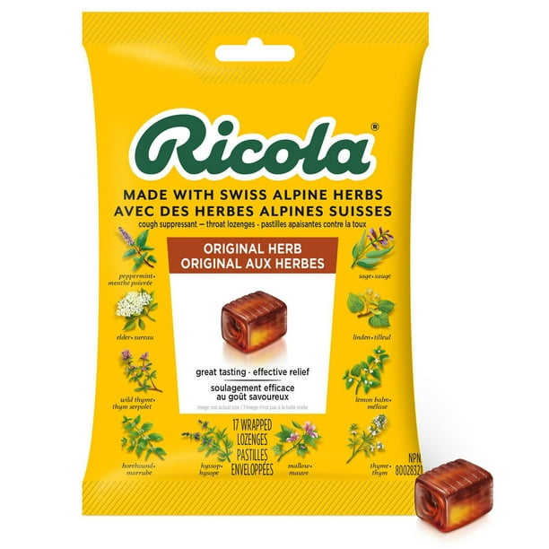 Ricola - Sachet sucre miel et plantes - Supermarchés Match