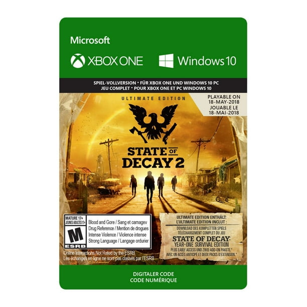 State Of Decay 2 Ultimate Edition é O Jogo Mais Vendido Na Xbox Store Nos Eua