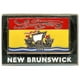Aimant d'émail avec drapeau de Nouveau Brunswick – image 1 sur 1