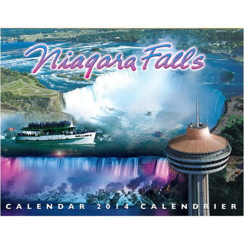 Calendrier 2014, spiral, 9 x 12, Chutes Niagara