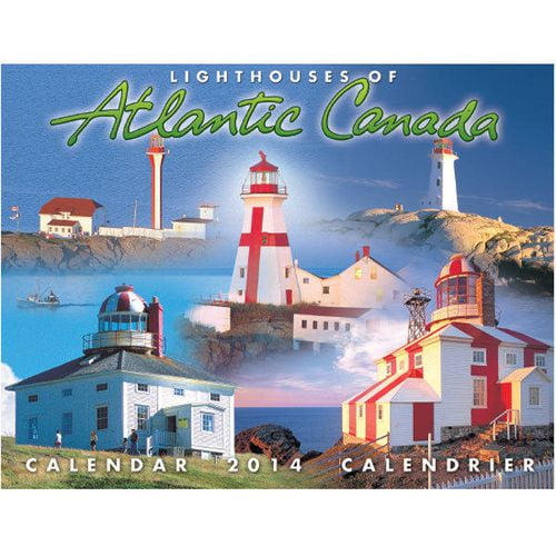 Petit Calendrier 2014, 5 x 6.5, Canada atlantique