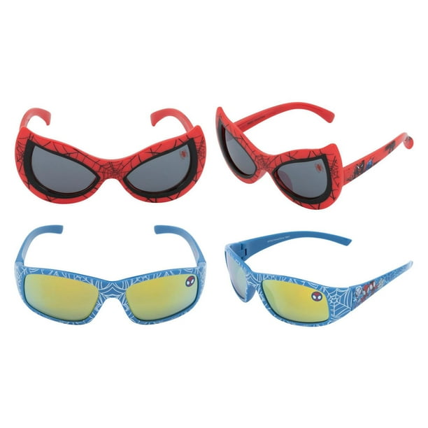 Portefeuille Marvel avec lunettes de soleil Spider man Garçons 2 pièces