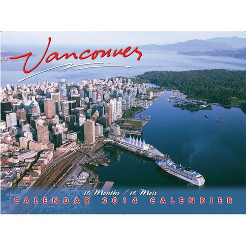 Calendrier 2014, 9 x 12, agrafées, Vancouver