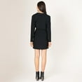 thumbnail image 4 of Devoted Long sleeve wrap mini dress with v-neck, 4 of 4
