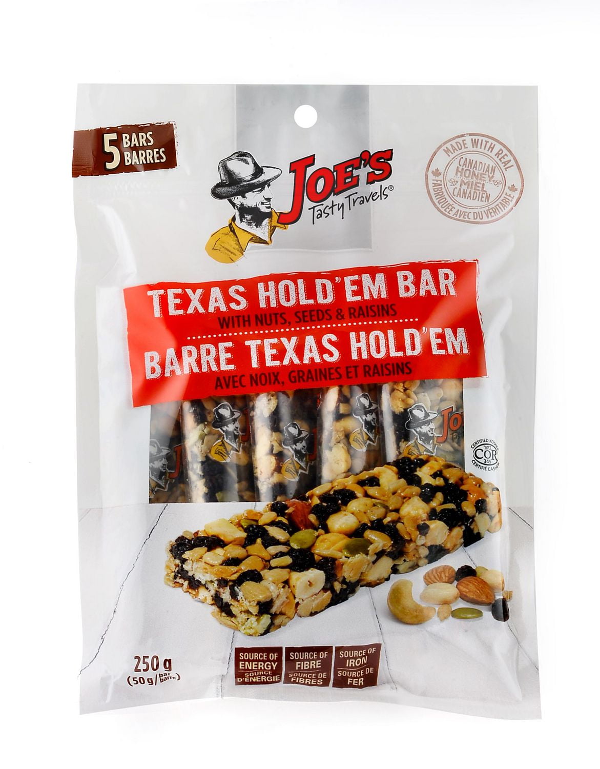 Joe's Tasty Travels Texas Hold'em bar Walmart Canada