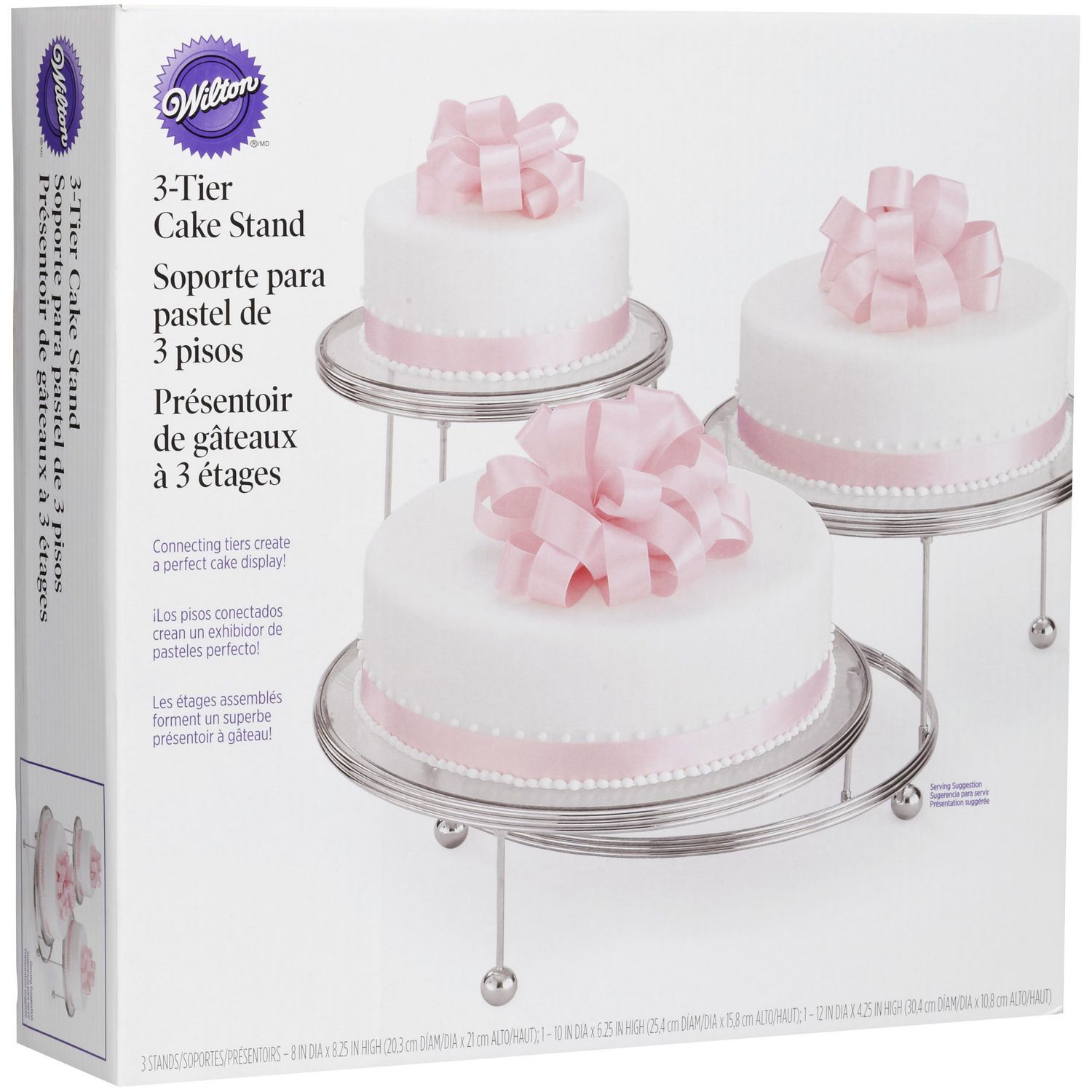 Wilton Cakes n More 3 Tier Party Cake Stand