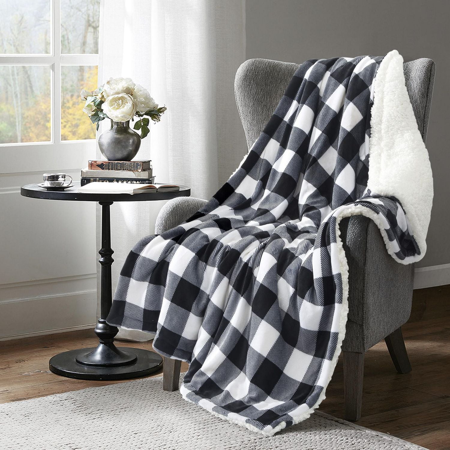 Bufallo Plaid Holiday Print Throw Blanket Walmart Canada