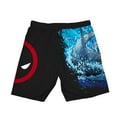 thumbnail image 2 of Mens Deadpool Vs Jaws Swim Trunks, 2 of 2