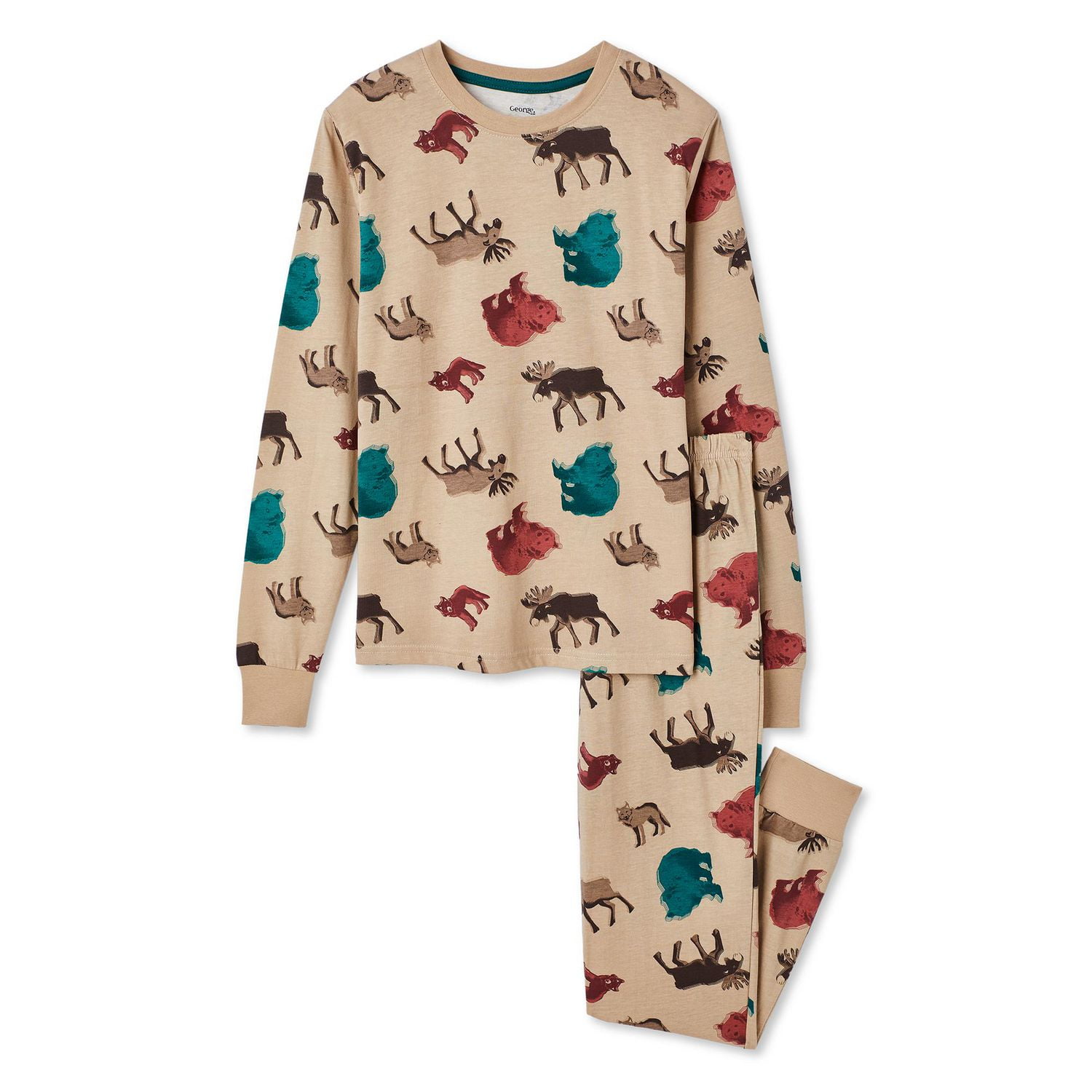 George Boys' Pajama 2-Piece Set, Sizes XS-XL