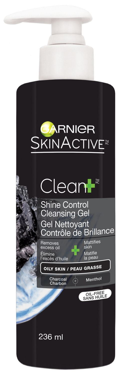 Garnier Clean+ Shine Control Cleansing Gel | Walmart Canada