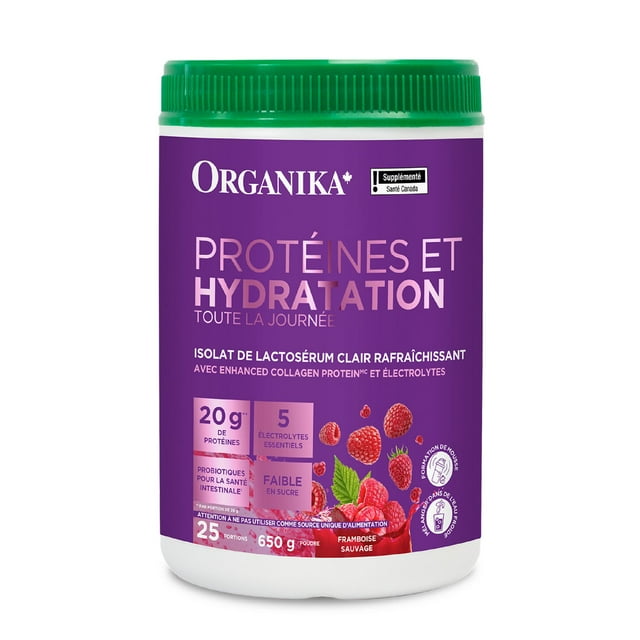 HYDRATANT DE PROTÉINES DE FRAMBOISE 650G