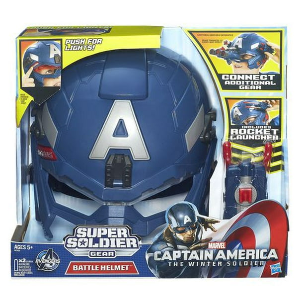 Marvel Captain America Super Soldier Gear - Casque de combat