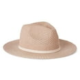 thumbnail image 1 of Time and Tru Women's Straw Panama Hat, 1 of 2