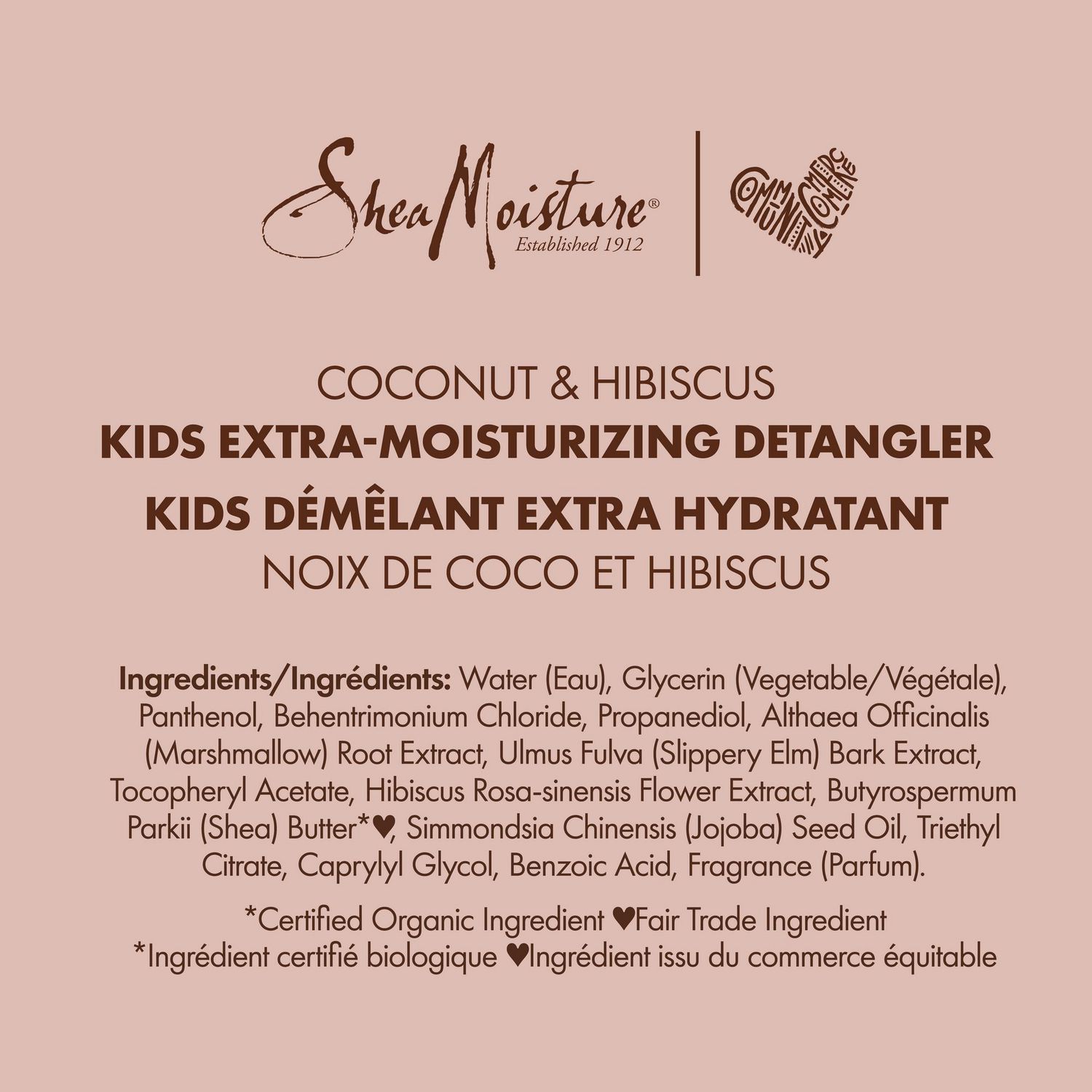 SheaMoisture KIDS Coconut & Hibiscus Extra-Moisturizing Detangler