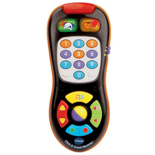 My Remote Télécommande pour bébé avec musique et télé - Jouet éducatif pour  enfants de 1 à 3 ans - Pour garçons et filles de 1 à 3 ans (rose)