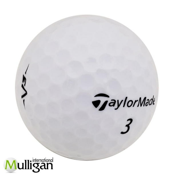 Mulligan - 48 Taylormade V3 4A Recycled Used Golf Balls, White - Walmart.ca