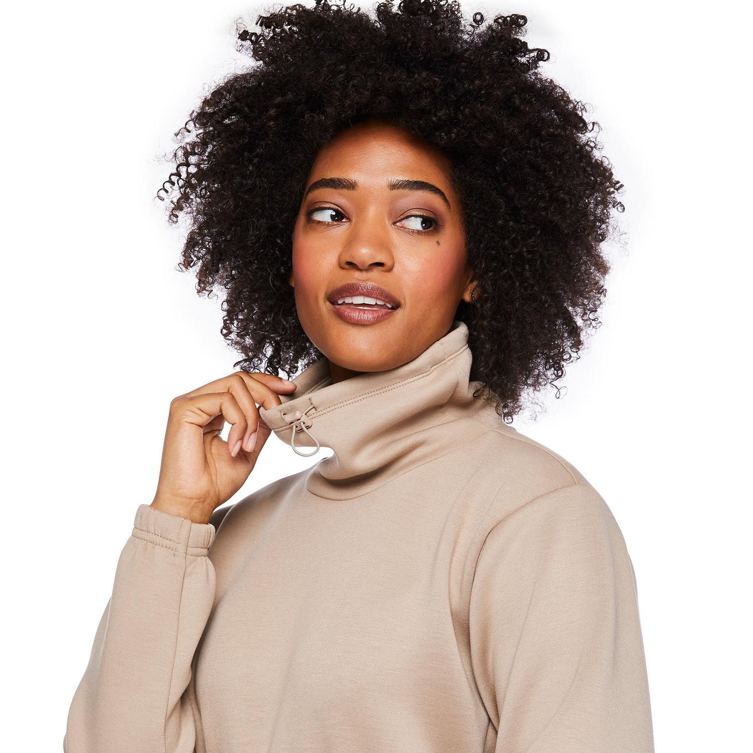 Haut à col cheminée Athletic Works pour femmes