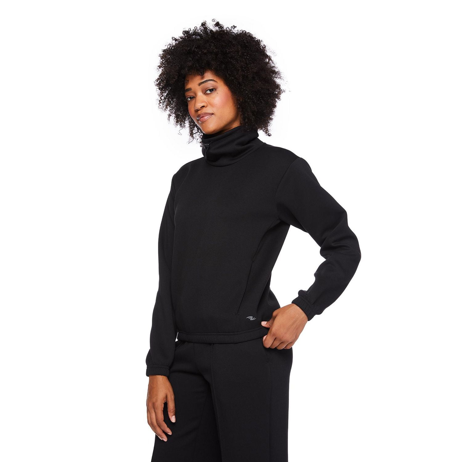 Athletic Works Women's Funnel Neckline Top