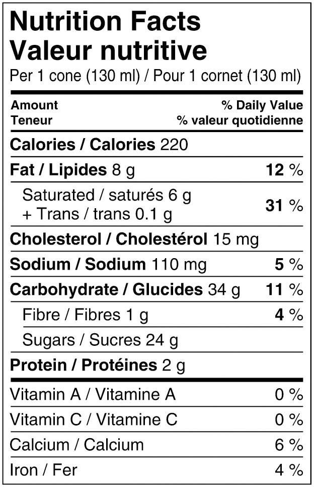 Nestle Drumstick Nutrition Facts Blog Dandk