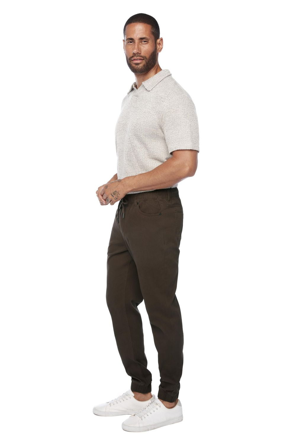 Jeaniologie ™ Jogger classique à 5 poches pour hommes Taille 28-38