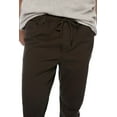thumbnail image 4 of Jeaniologie ™ Men's 5-pocket Classic Cuffed Jogger- Dark Olive, 4 of 5