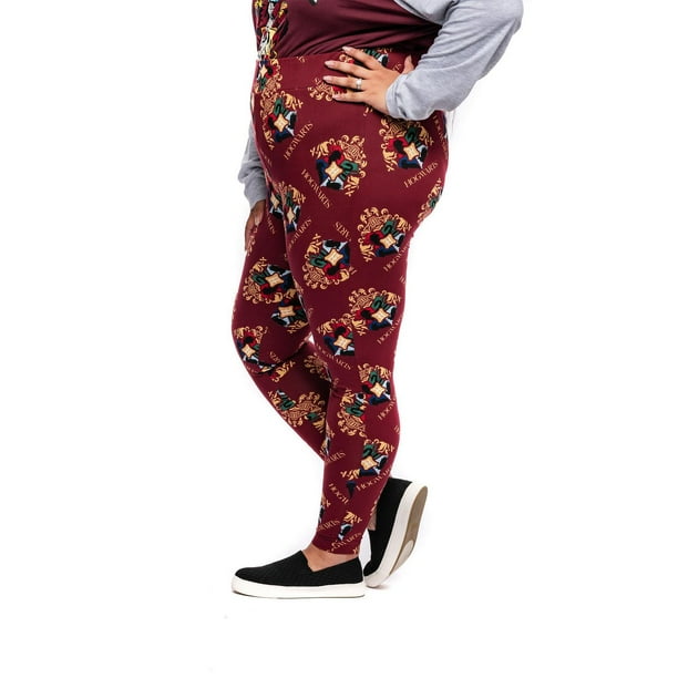 Harry Potter Ladies Plus Crest Leggings 