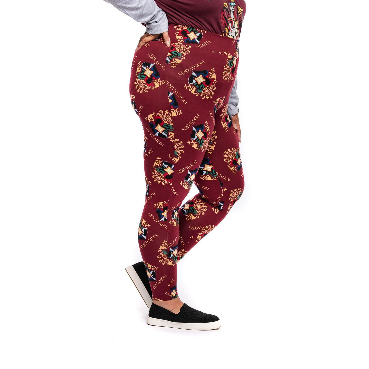Harry Potter Ladies Plus Crest Leggings