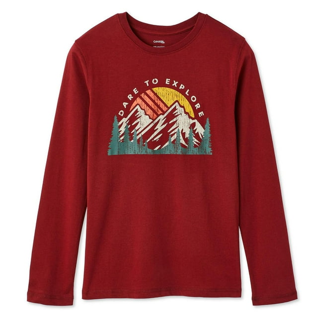 George Boys' Graphic Long Sleeve Tee