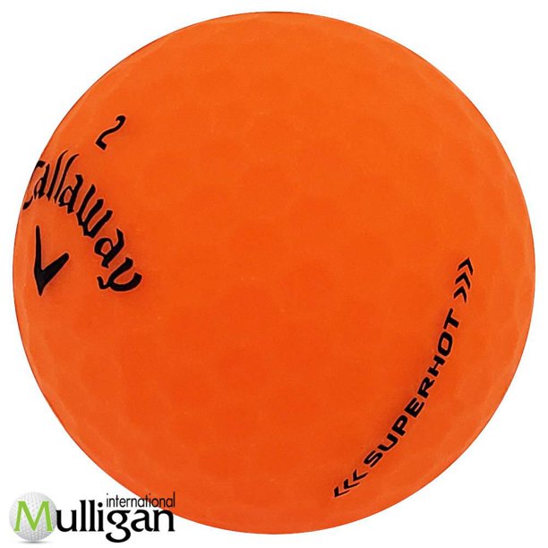 Mulligan 48 Callaway Superhot 5A Recycled Used Golf Balls, Orange