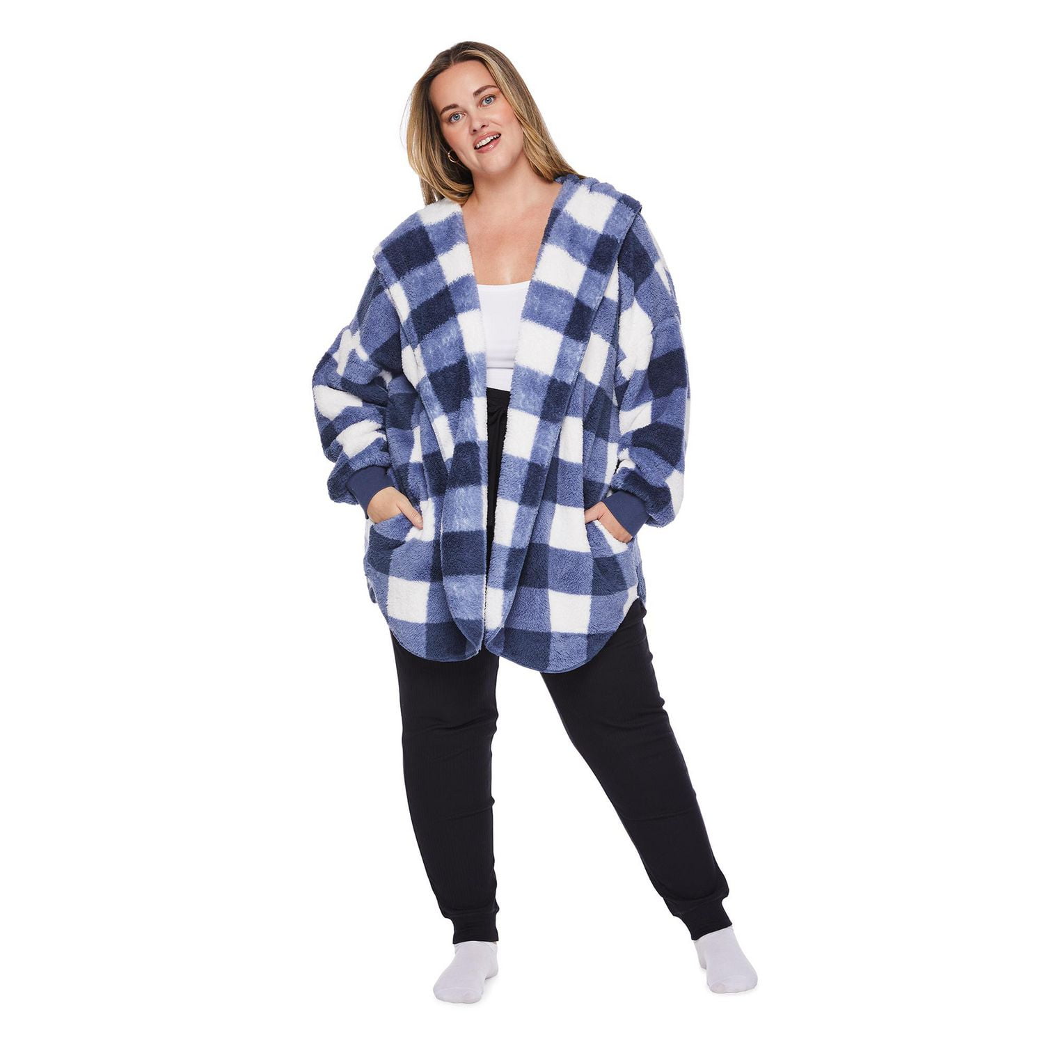 George Women's Plus Plush Cardigan