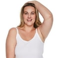 thumbnail image 4 of George Women's Plus Rib Tank, 4 of 6