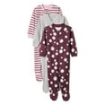 thumbnail image 1 of Lot de 3 grenouillères George pour bébés filles, 1 of 2
