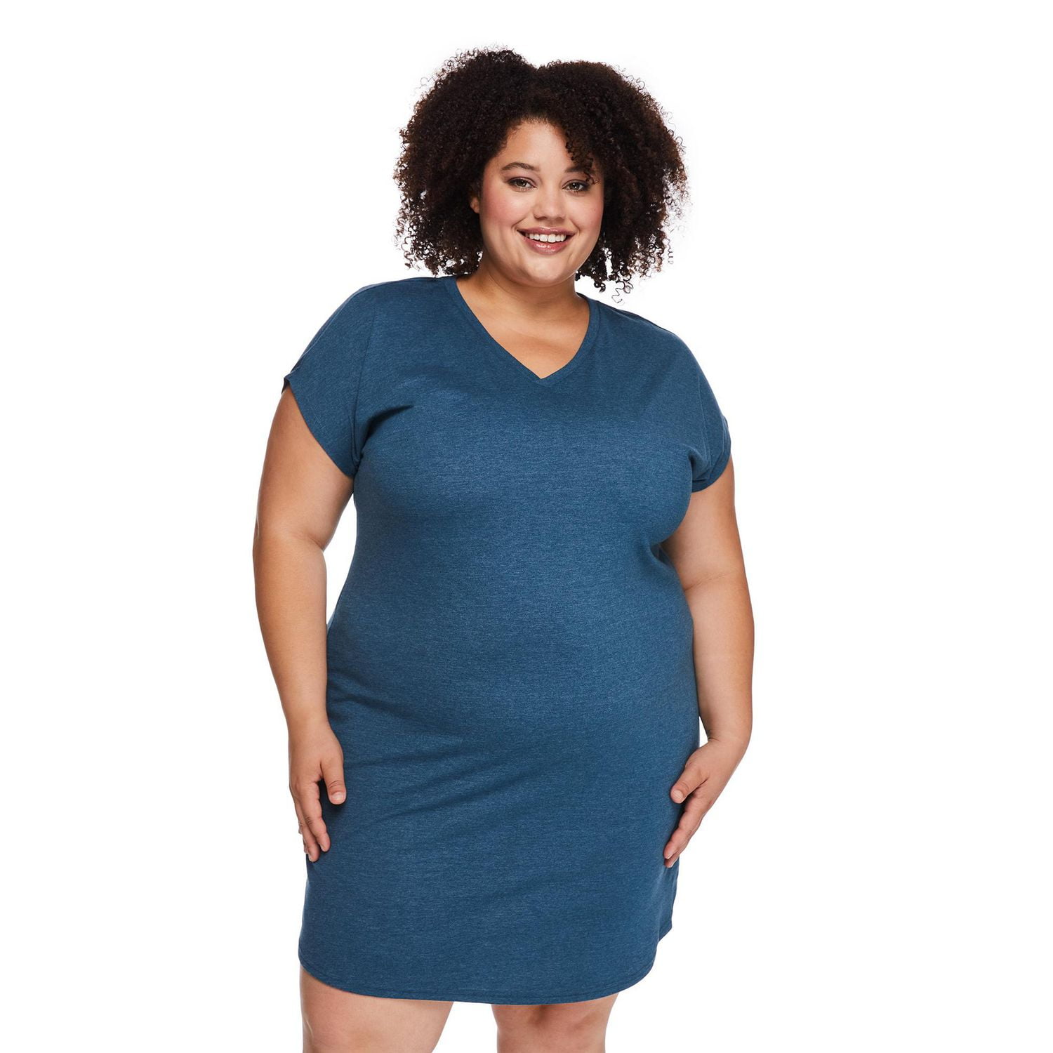 George Women's Plus V-Neckline Nightshirt