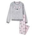thumbnail image 1 of George Girls' Velour Pajama 2-Piece Set, 1 of 2