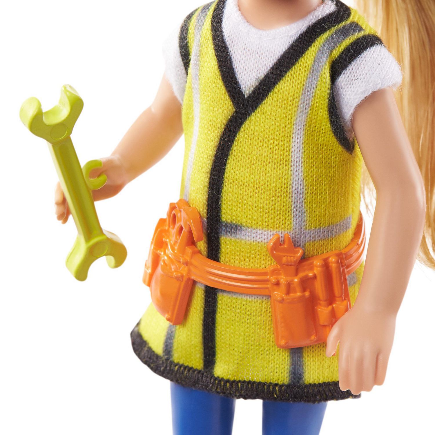 Barbie Chelsea Can Be Playset with Blonde Chelsea Builder Doll 6 in 15.24 cm Hard Hat Tool Belt Goggles Saw Hammer Wrench Toolbox Great Gift for Ages 3 Years Old Up Walmart