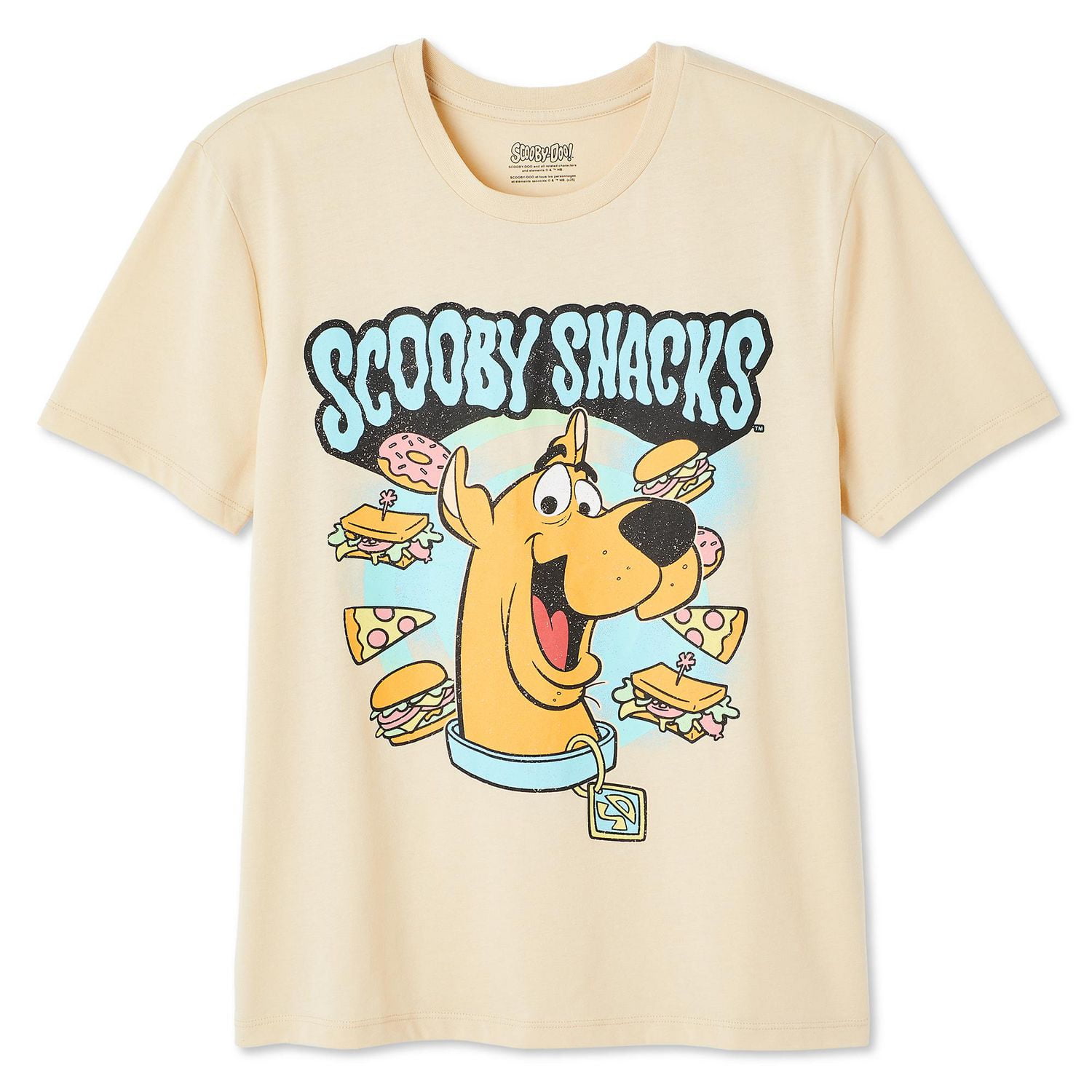 T-shirt à manches courtes Scooby-Doo pour femmes