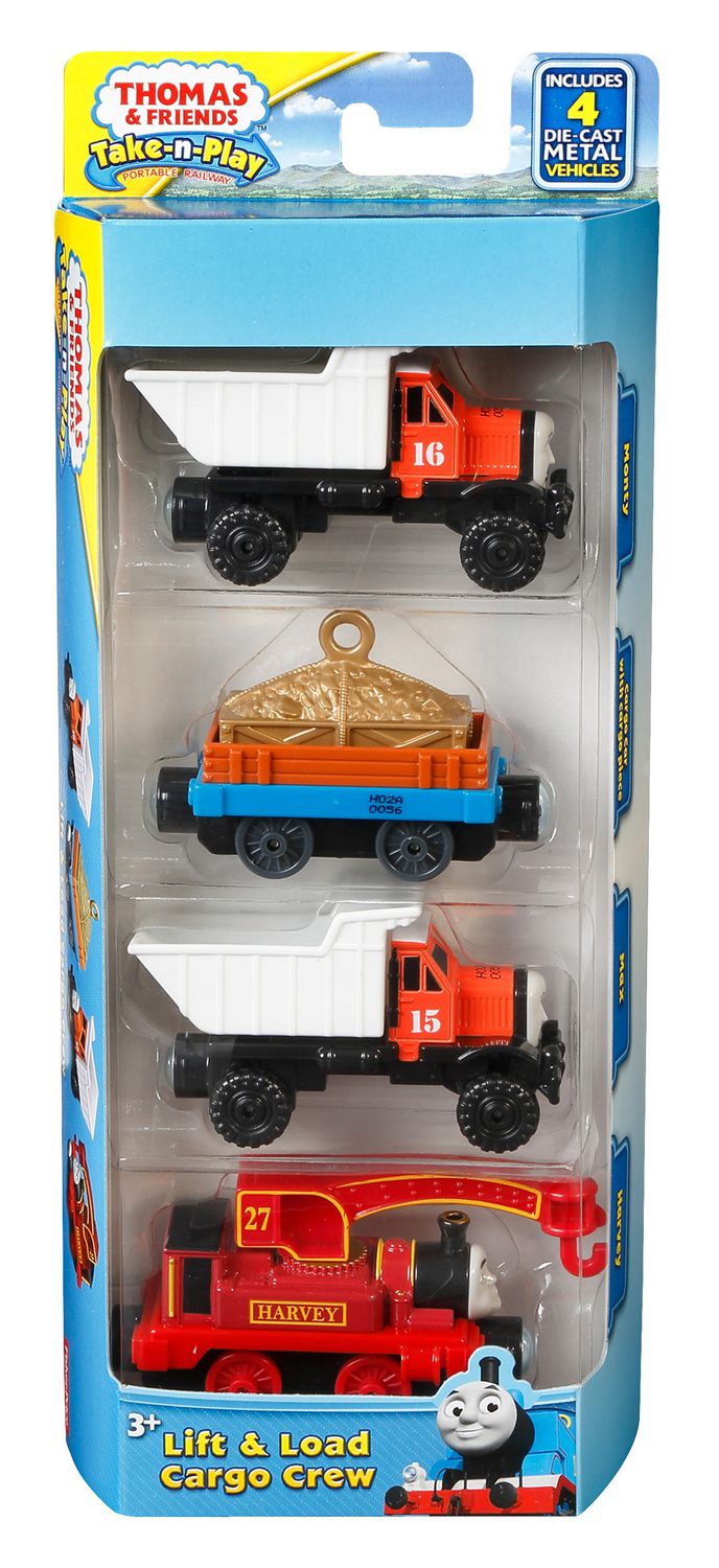 Fisher-Price Thomas & Friends Take-n-Play Lift & Load Cargo Crew