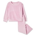 thumbnail image 1 of Ensemble 2 pièces en velours George pour petites filles, 1 of 2