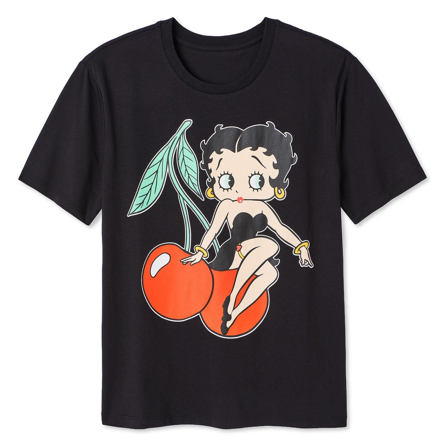Betty Boop Women's Short Sleeve Tee, Sizes XS-XL
