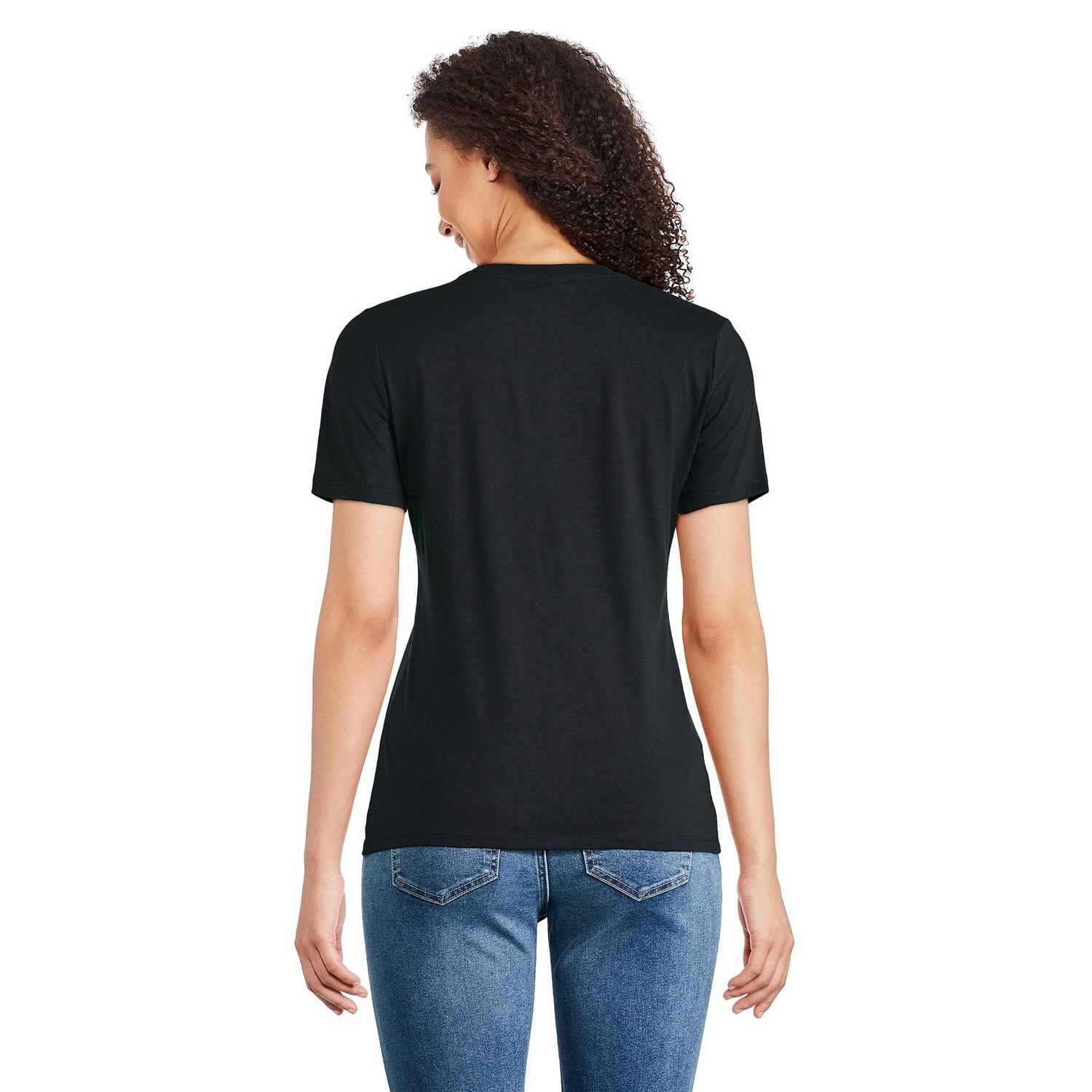 T-shirt à manches courtes Hello Kitty pour femmes Tailles TP–TG