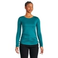 thumbnail image 1 of George Women's Side Ruched Tee, 1 of 6